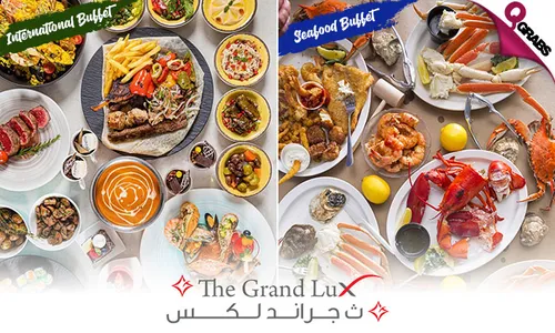International Buffet & Thursday Seafood Nights at The Grand Lux Hotel!